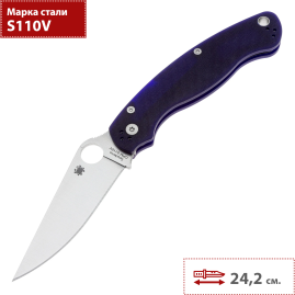 Складной нож SPYDERCO MILITARY 2 36GPCBL2 Складной нож SPYDERCO MILITARY 2 36GPCBL2