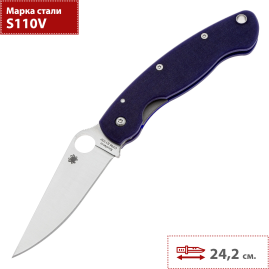 Складной нож SPYDERCO MILITARY C36GPDBL Складной нож SPYDERCO MILITARY C36GPDBL