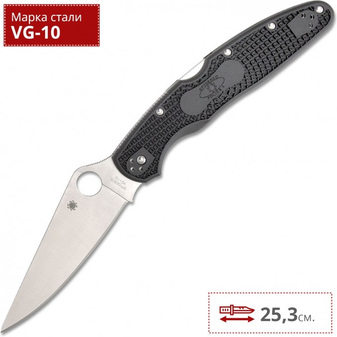 Нож SPYDERCO POLICE 4 07PBK4 C07PBK4