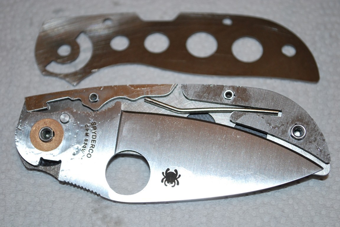 Разборка складных ножей. Замок бэк лок складных ножей. Spyderco Chaparral. Spyderco Chaparral Titanium. Spyderco Harpy.